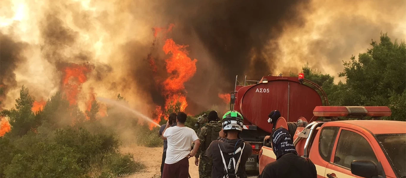 Εγκλωβισμένοι στη Δροσοπηγή - Τρεις τραυματίες μεταφέρονται στο ΚΑΤ (upd2)